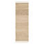 Tapis de couleur unie en jute tissé à la main en fibre naturelle Borrero-22735179