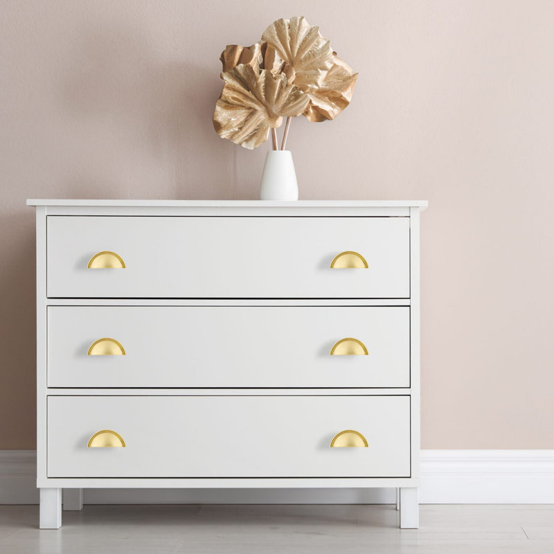 Arch Pull, Satin Brass