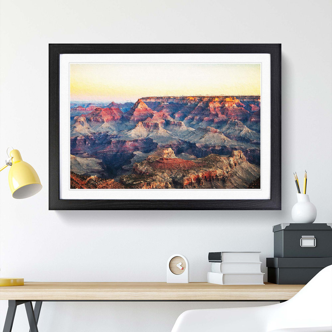 The Grand Canyon Arizona - Picture Frame Painting Print