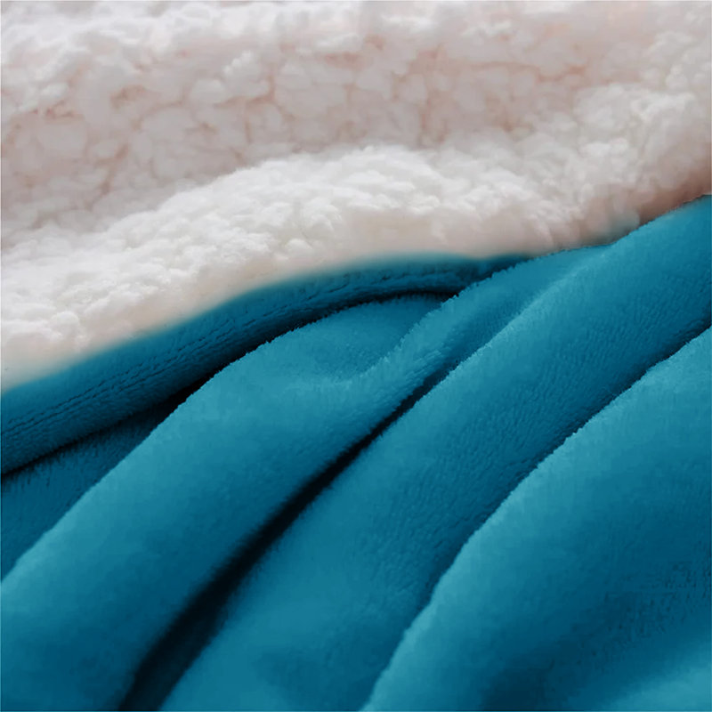 Heated Throw Blanket, W18 x L38cm, Teal