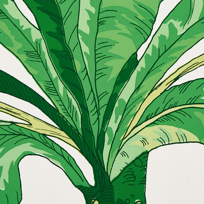 Blair House Palm Wallpaper, Green