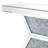Console Table, Mirrored & Faux Diamonds
