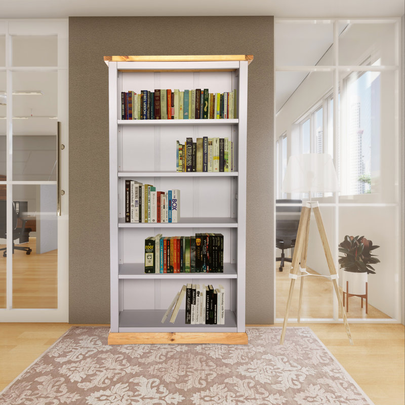 Campton 180cm H x 90cm W Standard Bookcase