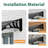 Polycarbonate Outdoor Window Awning, Patio Door Canopy with Aluminum Frame-114852944-115049260