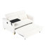 Velours côtelé beige élégant avec plan de travail mobile et douille, rehaussant le décor de votre bureau, idéal pour les loisirs-820388498