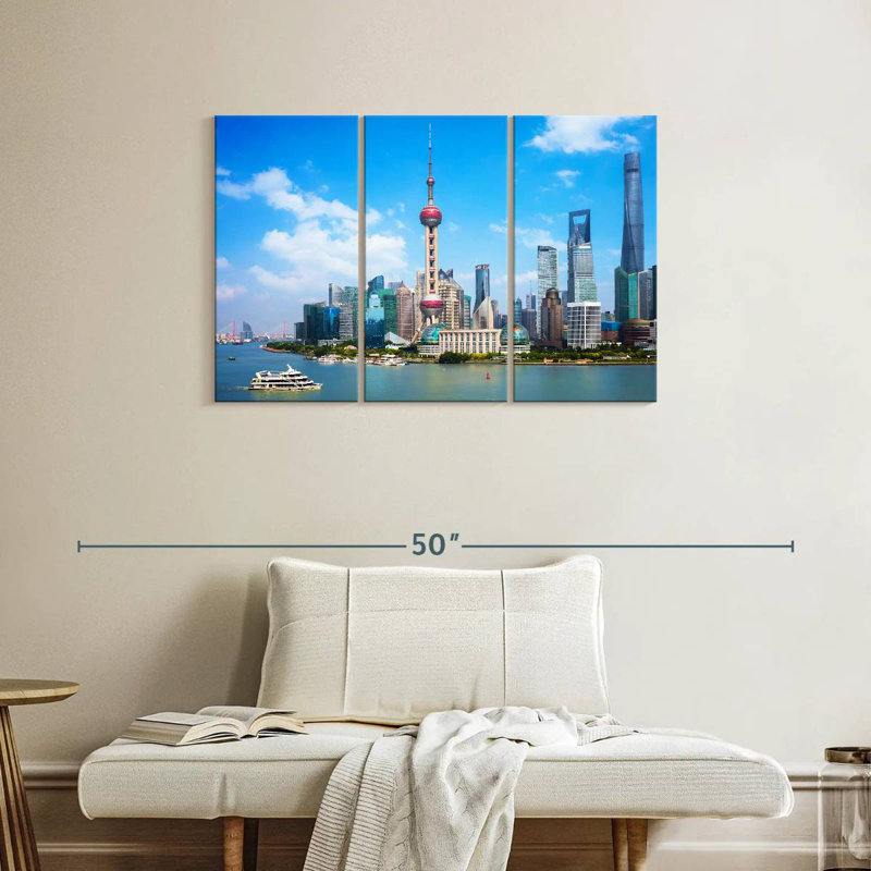 Horizon de Changhaï, H 24 po x l 38 po