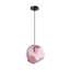 Geo-Hexa Modern Colourful Glass Pendant Light – Metal Fixture with G9 Bulb for Restaurant, Kitchen, Dining Room, Cafe, Foyer, and Coffee Bar