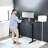 VIVO Single Motor Electric Desk with Push Button Memory Controller-97735801-112376706