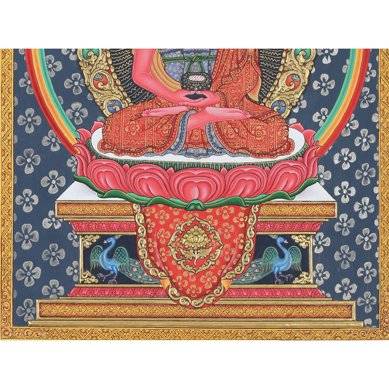 Bouddha Newit en relief Amitabh