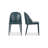 Brennon Faux Leather Upholstered Metal Side Chair-1374291005