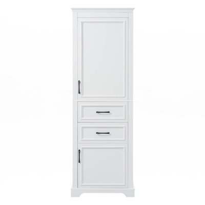 71" Freestanding Bathroom Vanity With Adjustable Shelves