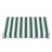 Awntech Santa Fe Fixed Awning, 124.5" x 31" x 24", Navy/Gray/White Multi-111710584-111710594