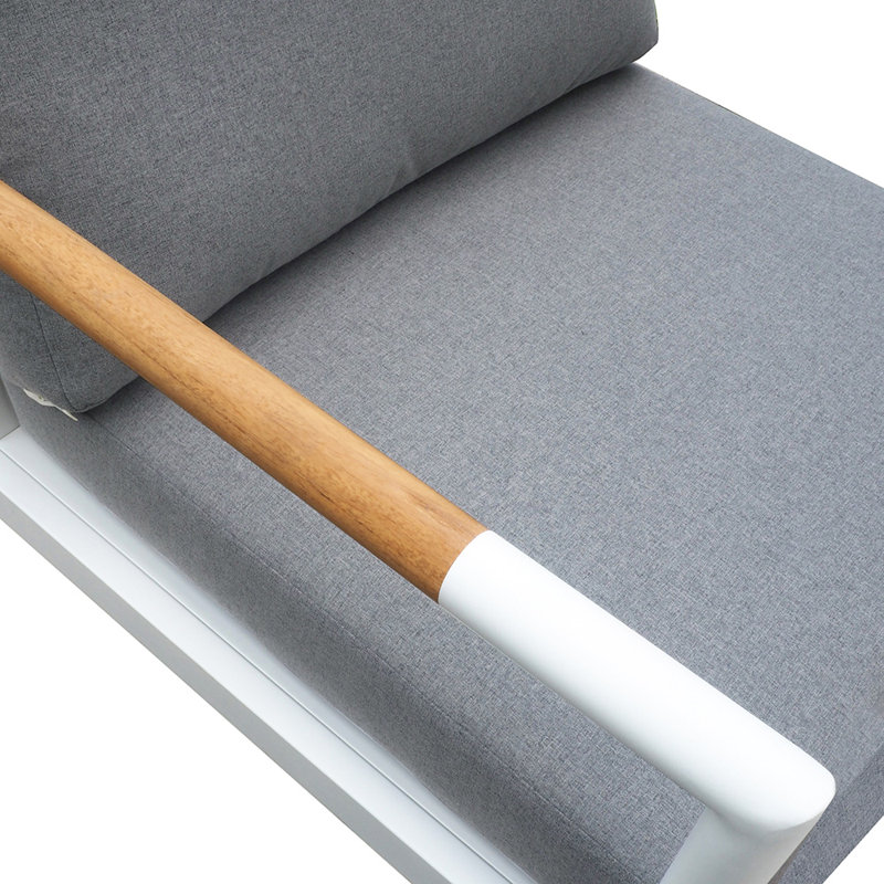 Chaise de patio avec coussins Haussman