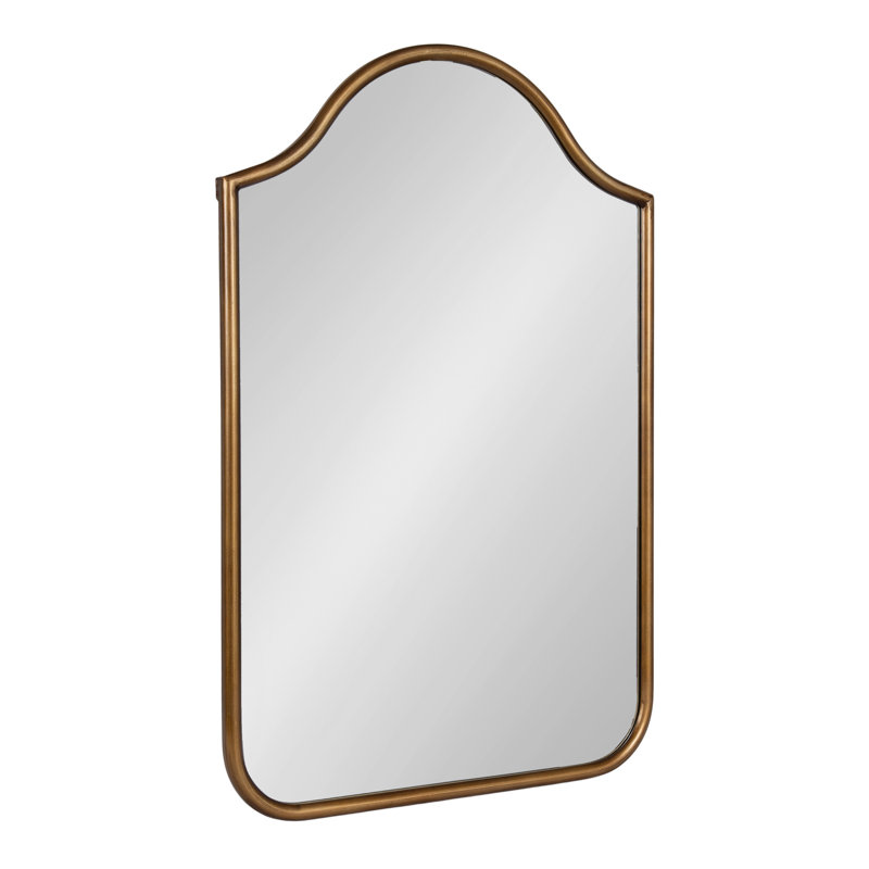 Daxon Bathroom / Vanity Mirror, Gold, 36" H x 24" W