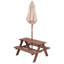 Table d'extérieur et banc pour enfants Abbigael