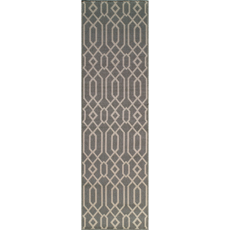 Gul Geometric Indoor / Outdoor Rug, Runner 2'3" x 7'6"