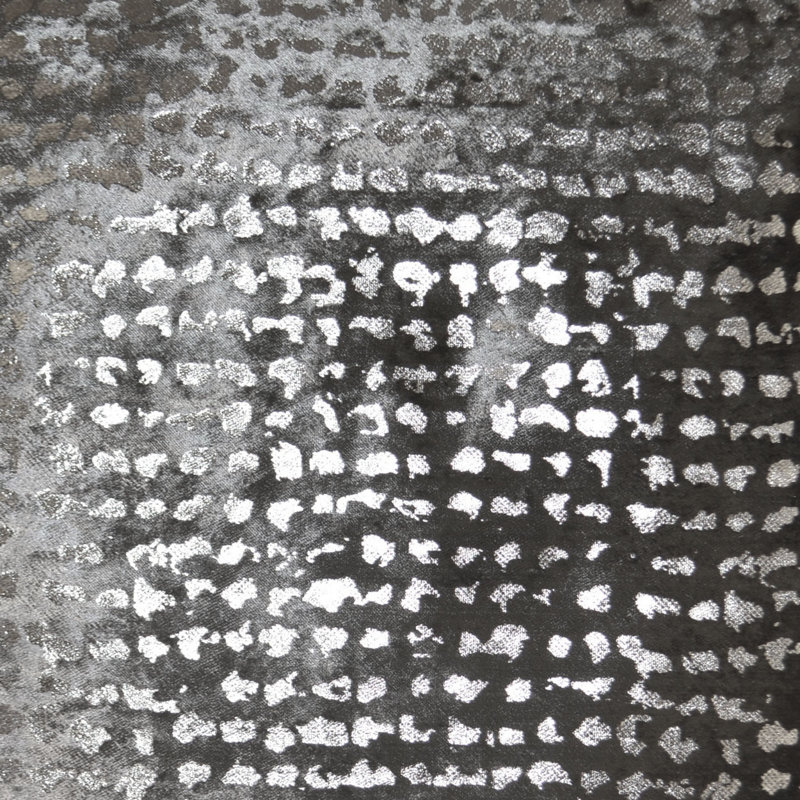 Stealth Animal Print Throw Pillow, Pewter, Rectangle 14"H x 24"W