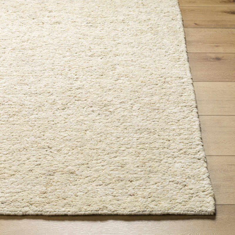 Wool Area Rug, Rectangle 5' x 7'6"