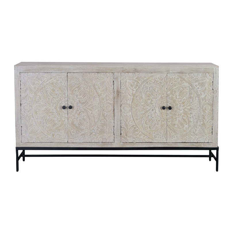 170cm Solid Wood Sideboard