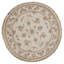Hand Knotted Area Rug in Ivory