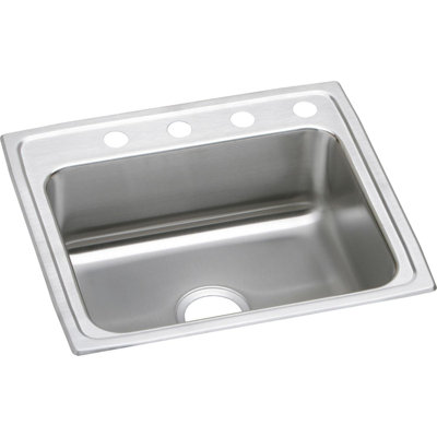 Évier de cuisine encastrable L 25 po x l 21,25 po Lustertone