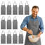 Solid Colour Bib Apron-118027903-118027909