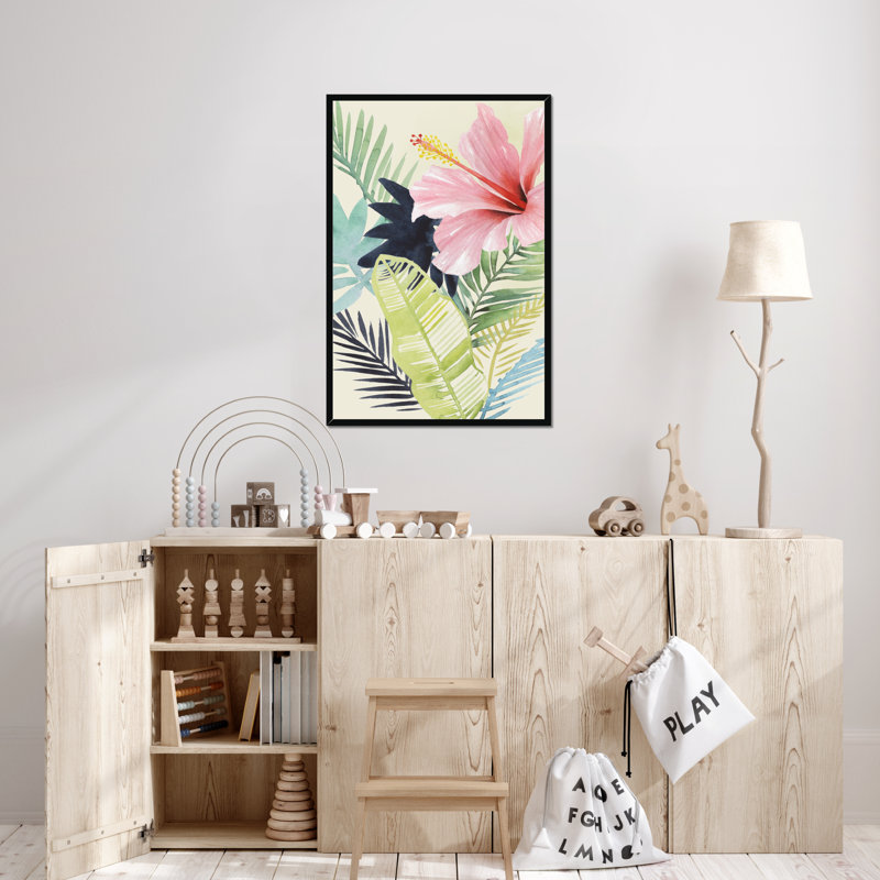 Tropical Punch I by Grace Popp - Painting, Black Framed Paper Print, 95cm H x 65cm W