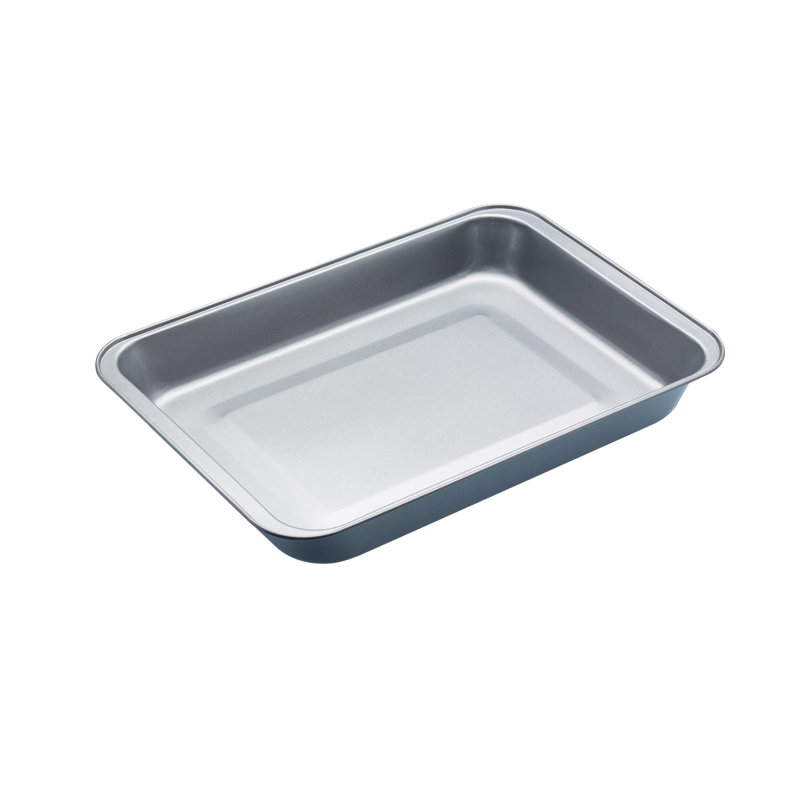 Stainles Steel Rengtagular Roasting Tin, 42 cm x 31 cm x 5 cm