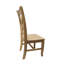 Chaise d'appoint en bois massif Harlean