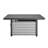 Baecher Aluminum Propane Outdoor Fire Pit Table with Hidden Fuel Tank Storage & Lid-1461228995-1344547214