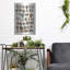  «Mid Century 2 Warm Neutral Vertical» par Cheryl Warrick, art mural en métal-2098211164