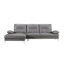 Canapé modulaire en cuir véritable de 115 po Balani-877154280-877154283