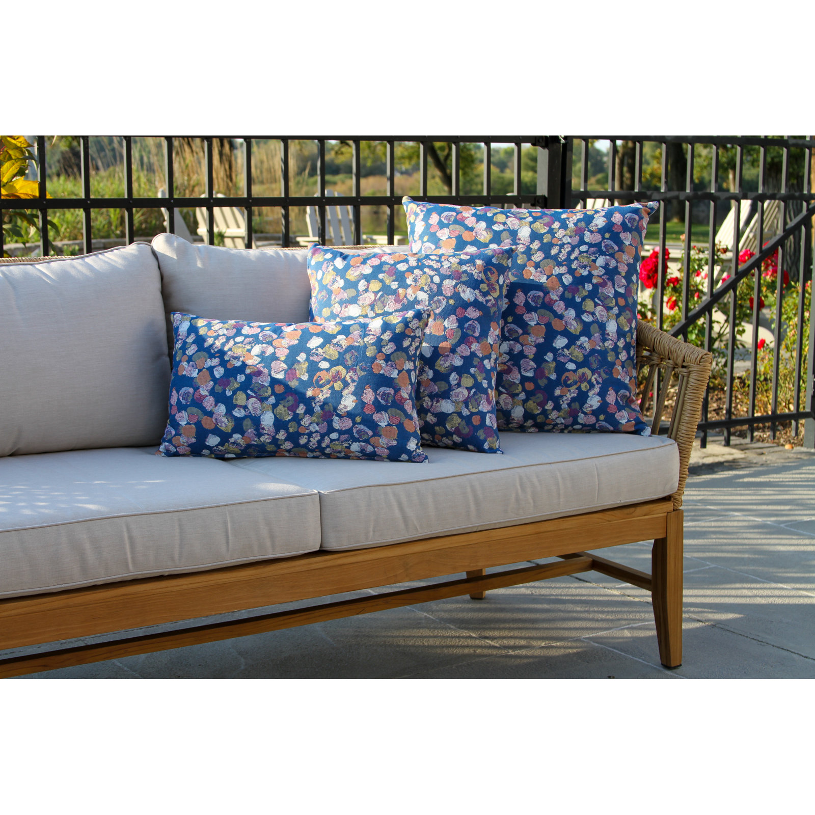 Thisbe Throw Pillow, 16"H x 16"W