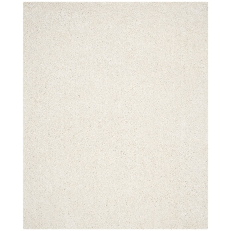 Anacortes Shag Hand Tufted Performance Solid Color Rug, Rectangle 8'6" x 12'