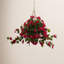 28 po Bougainvillée artificiel résistant aux rayons UV dans un panier suspendu (intérieur / extérieur)-1046352630
