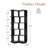 5-Tier Corner Bookshelf,L-Shaped Bookcase Freestanding Storage Shelf & Display Stand For Living Room, Office, Bedroom-123166988