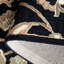 Bijal Hand Tufted Wool Cotton Floral Rug in Beige/Black-1520320006