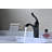 Arc Single-Hole Single-handle Bathroom Faucet with Drain Assembly-19379170