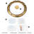 Dimmable Round K9 Crystal Ceiling Light Modern Chandeliers-1162364747