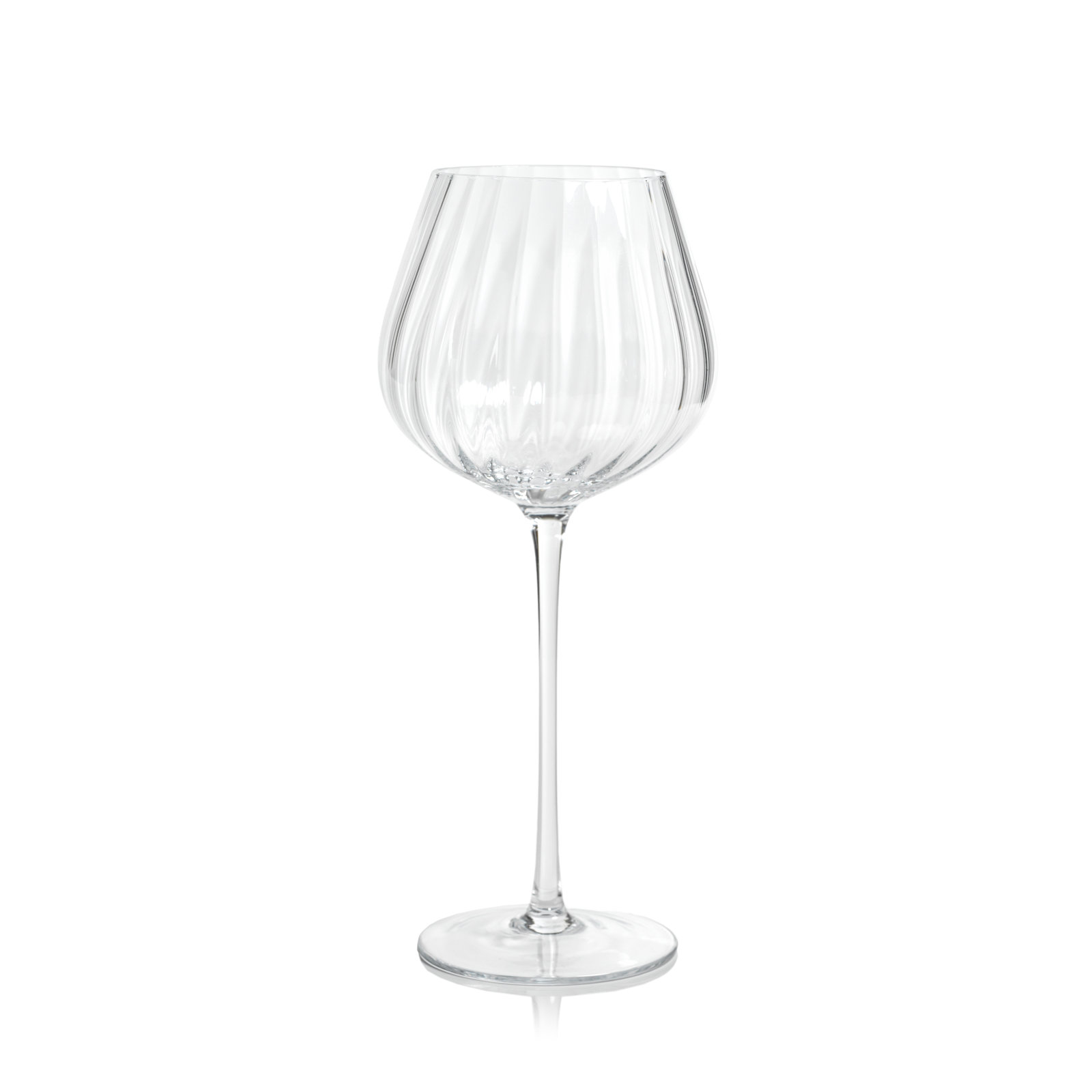 Malden Optic Red Wine Glasses, Set of 4, Clear