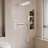 2-Spray 9.84 In. Wall Mount Dual Fixed And Handheld Shower Head 2.2 GPM With Body-Sprays-113823331