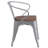 Kester 4 Pk. Metal Chair with Wood Seat and Arms-1117605089