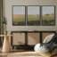 «Tranquil Meadow, scène pastorale chaleureuse, palette de couleurs discrètes, décor de nature sauvage», 3 pièces-98249419-98249418