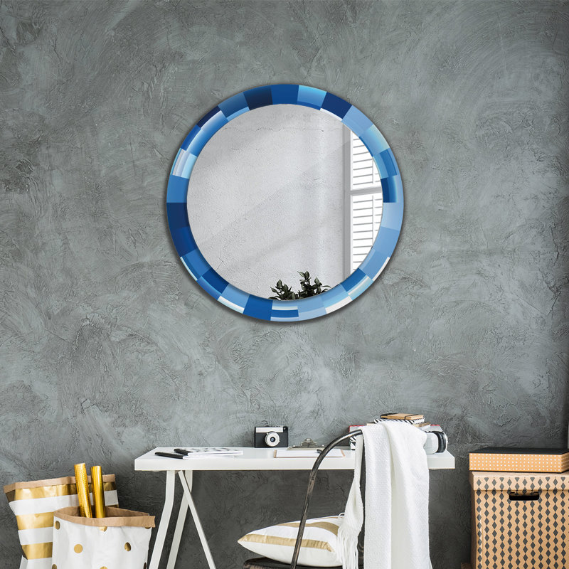 Huldar Glass Flat Wall Mirror