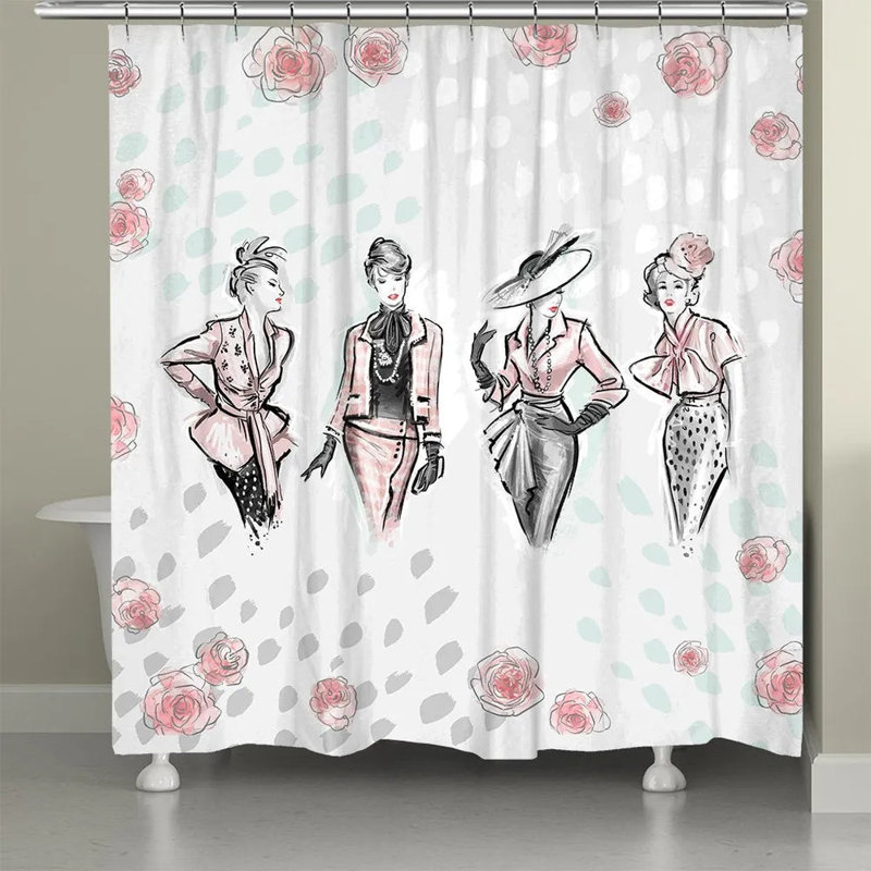 Rideau de douche High Fashion Chic