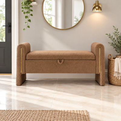 Banc de bout avec accoudoirs et rangement Modern