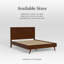 Ensemble de chambre à coucher 3 pièces avec cadre de lit et 2 tables de bout assorties Aydelis-86867214-86867212