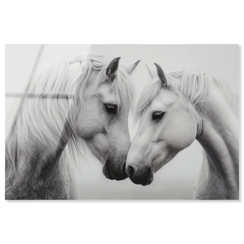 Twin Souls I Print by Oliver Gal, 10"H x 15"W, High-Gloss Acrylic Print