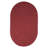 Neufeld Hand-Braided Indoor/Outdoor Burgundy Area Rug-269462679