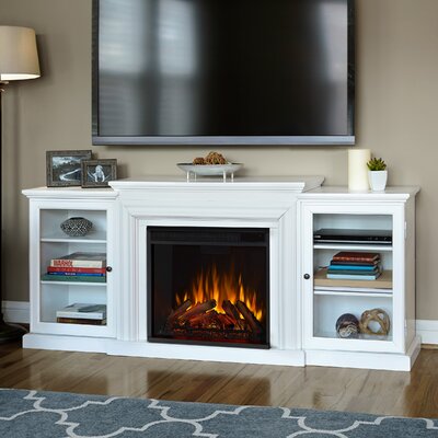 Frederick 72'' TV Stand with Fireplace -  Real Flame, 7740E-W